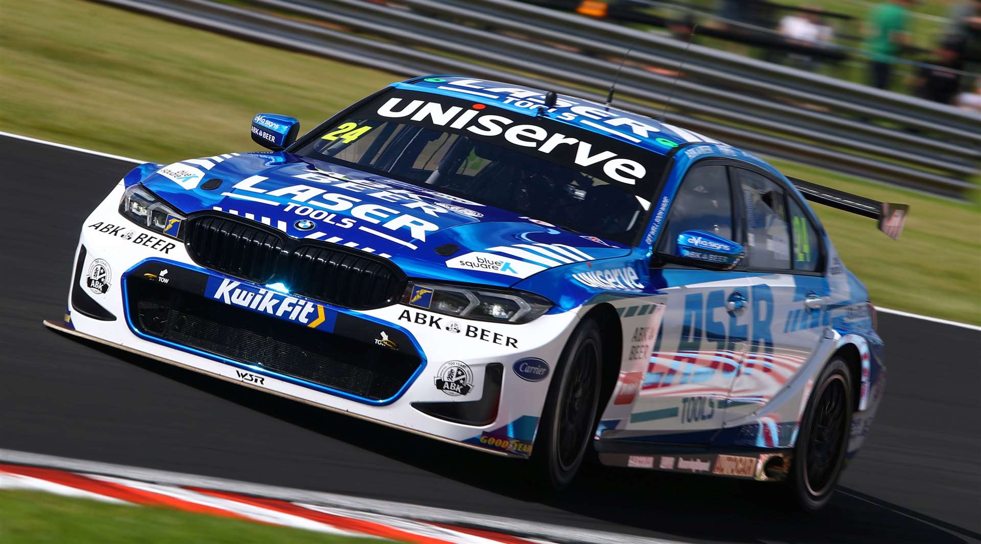 Jake Hill has been the standout racer in the first half of the 2024 BTCC season and leads the championship by four points. Picture: Jakob Ebrey Photography