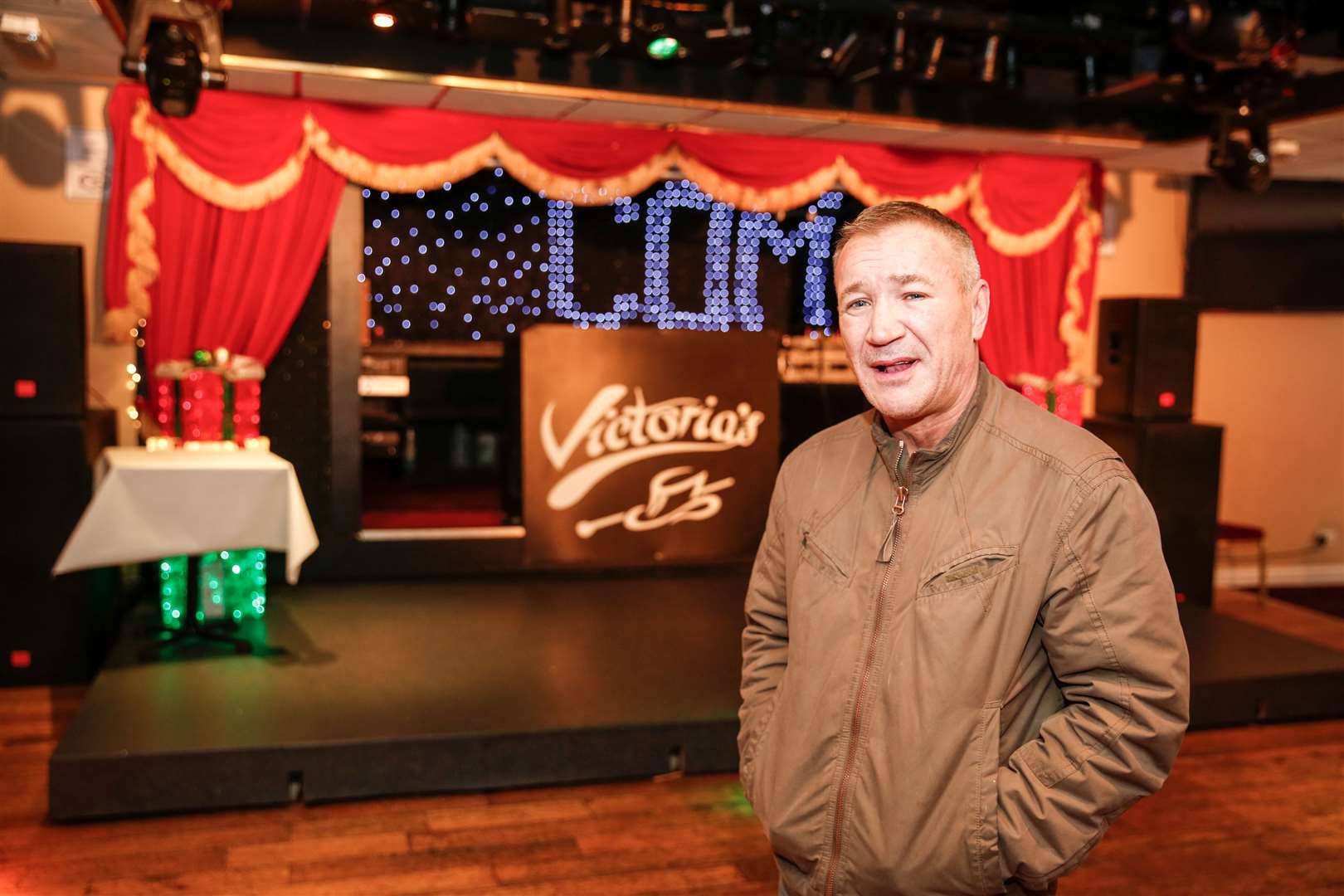 Victoria's Cabaret Club closing down, A20 Harrietsham. Owner Spencer Holley. Picture: Matthew Walker