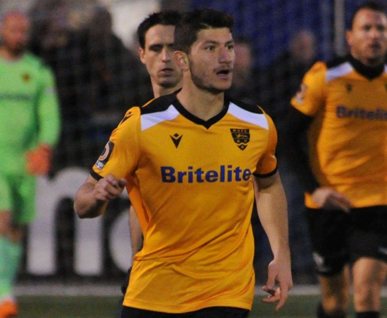 Zihni Temelci impressed at Maidstone last season Picture: Steve Terrell