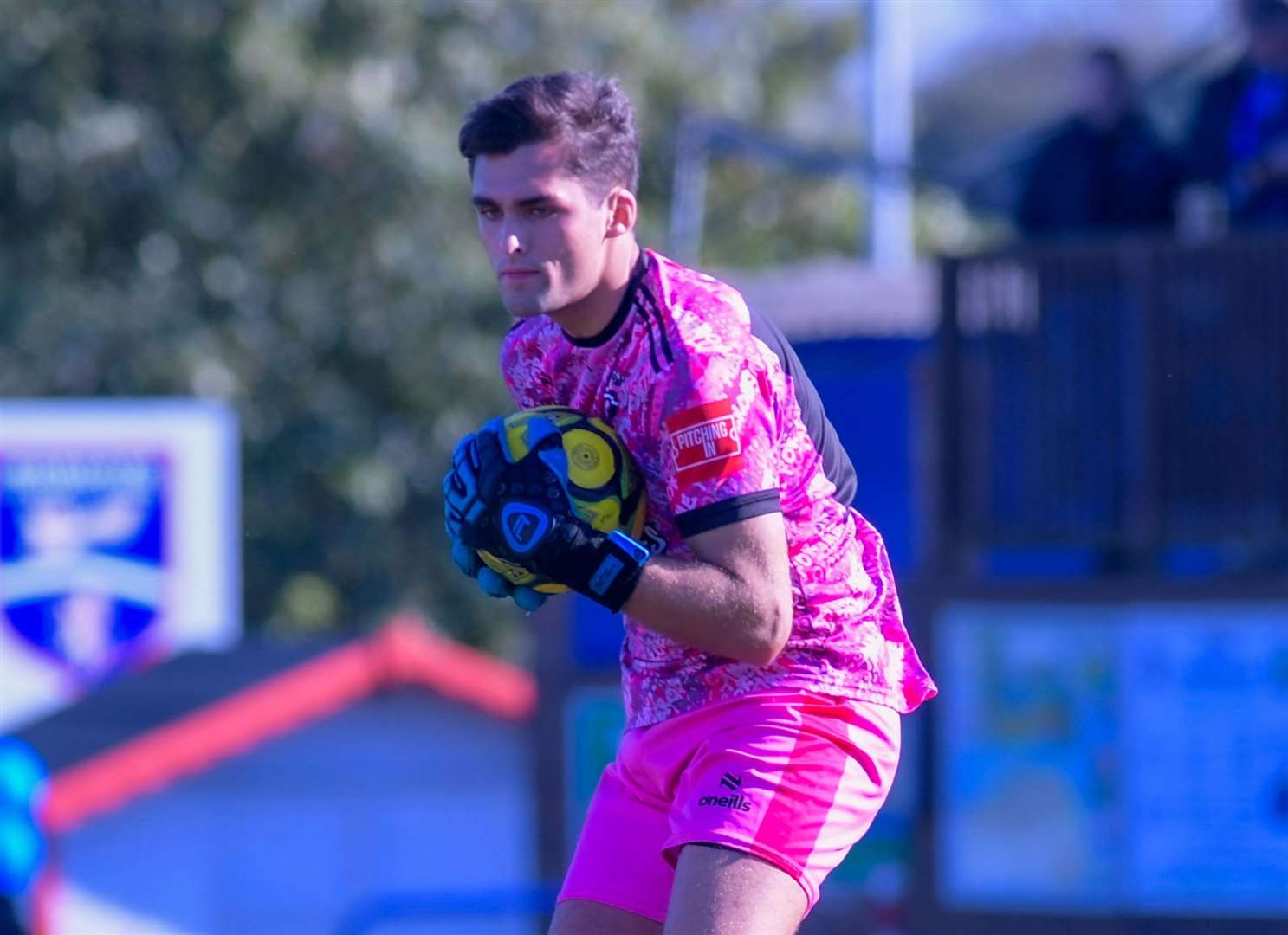 Margate goalkeeper Tom Wray. Picture: Stuart Watson