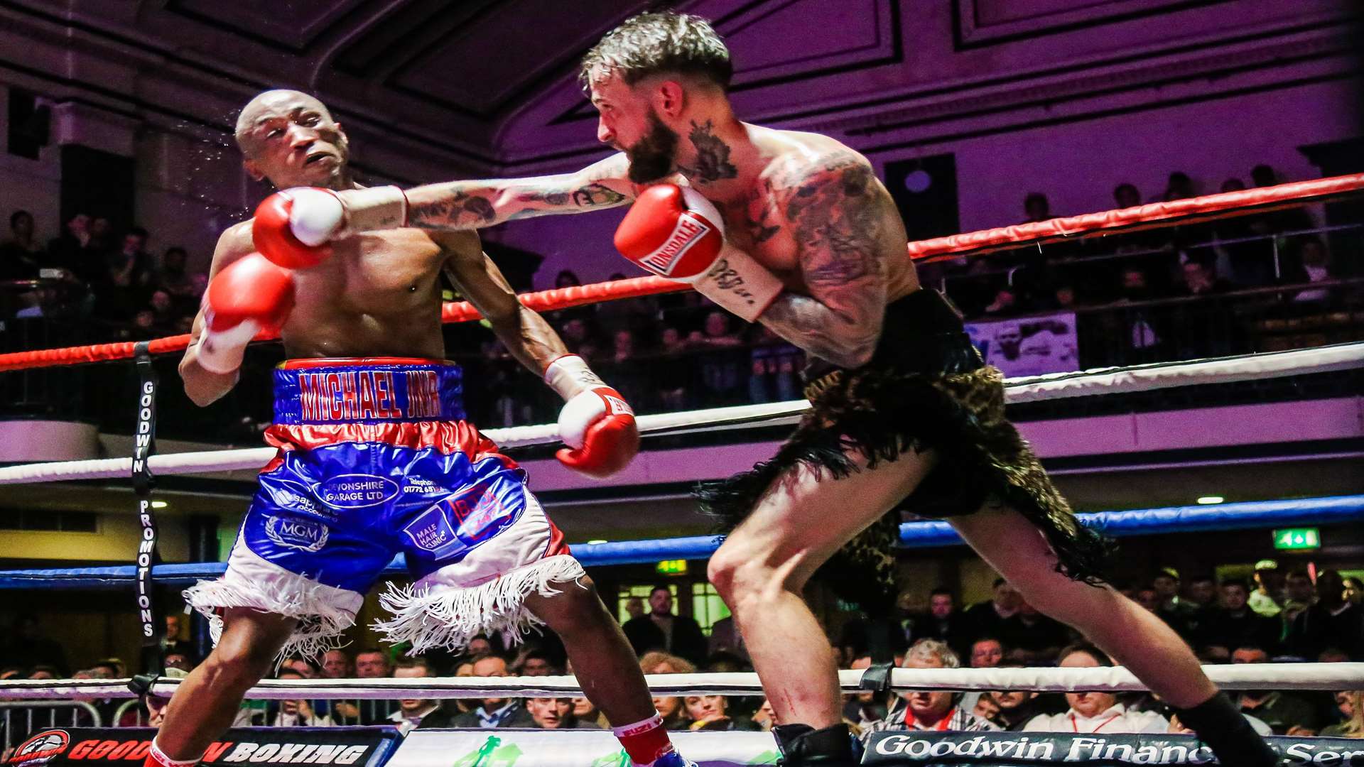 New English super bantamweight champion Josh Kennedy overcame Michael Ramabelesta. Picture: Joe Bartlett Photography