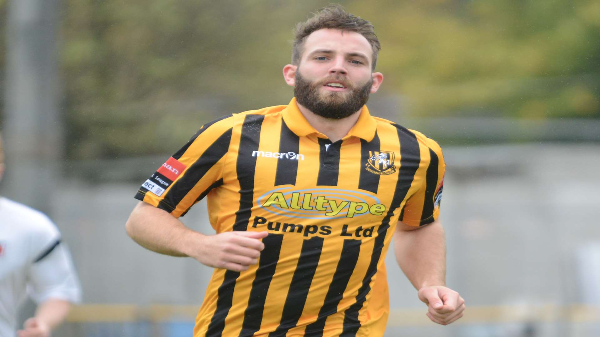 Folkestone Invicta right-back Josh Vincent Picture: Gary Browne