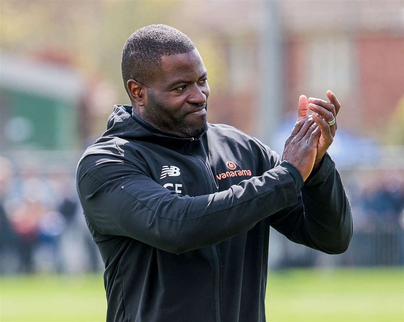 Maidstone United manager George Elokobi. Picture: Helen Cooper