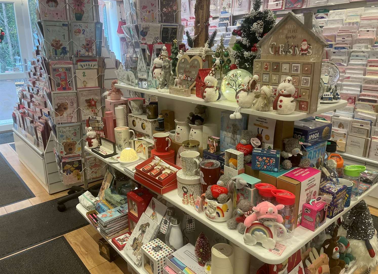 Christmas gifts have not been flying off the shelf as the boss of Sophie at Swalks in Power Station Road, had hoped due to roadworks. Picture: Joe Crossley