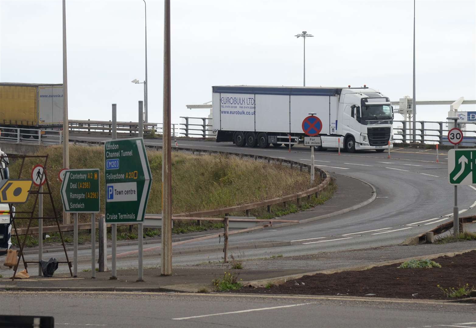 Jubilee Way at the Dover Eastern Docks Roundabout. Library picture: Chris Davey for KMG