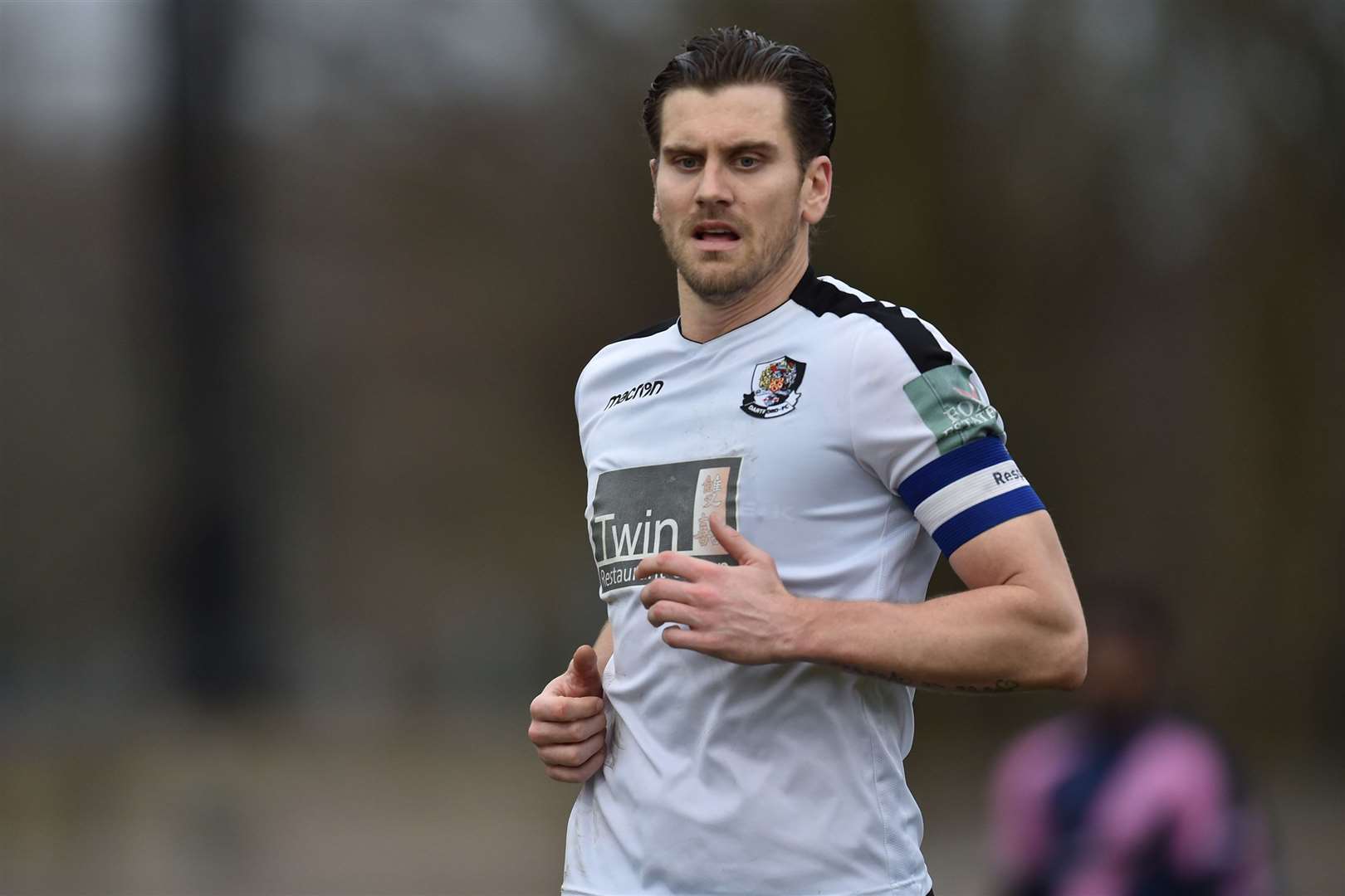 Dartford captain Tom Bonner was on the losing side in the National League South promotion final Picture: Keith Gillard