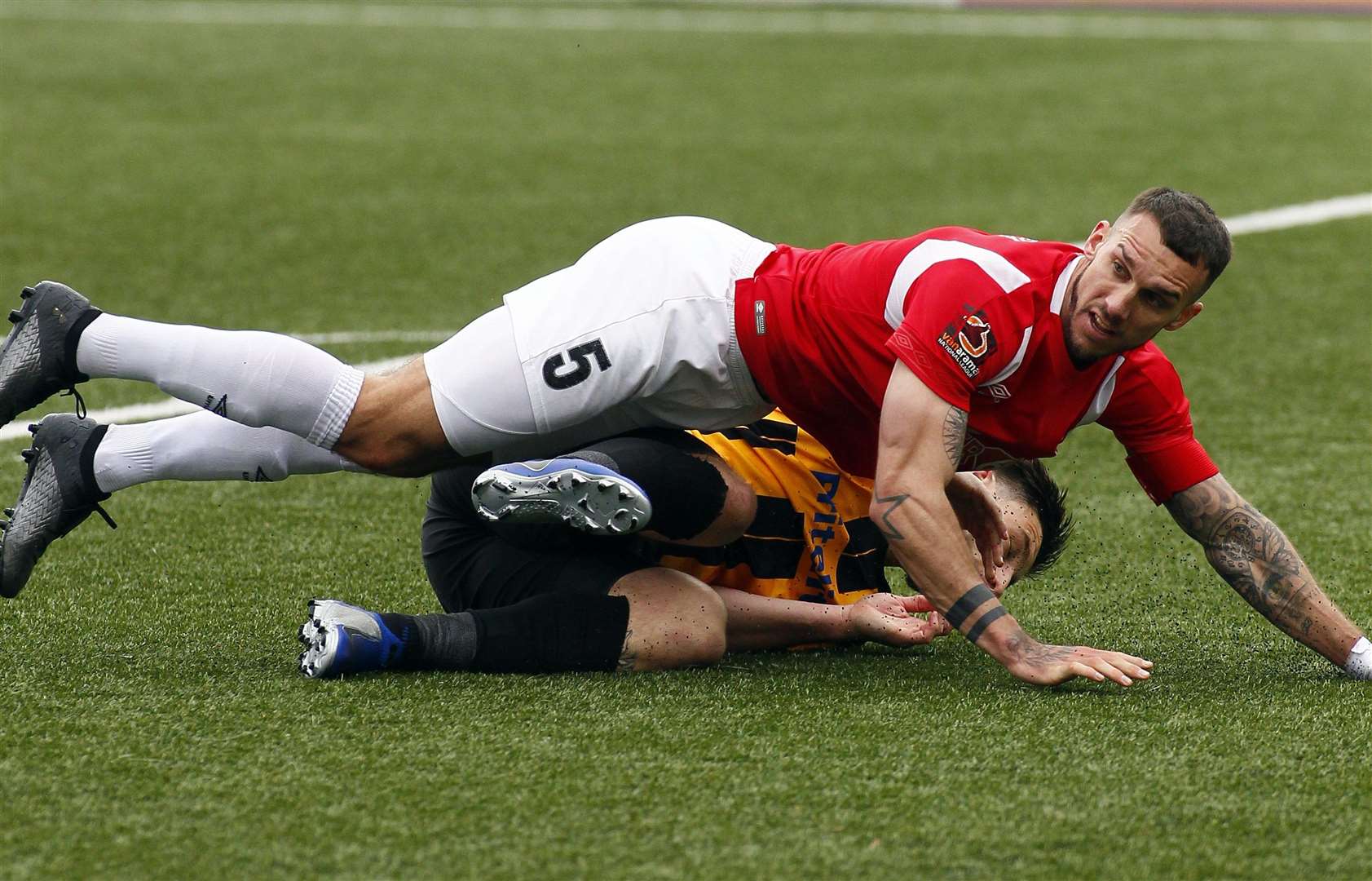 Maidstone United were relegated from the National League last season Picture: Sean Aidan