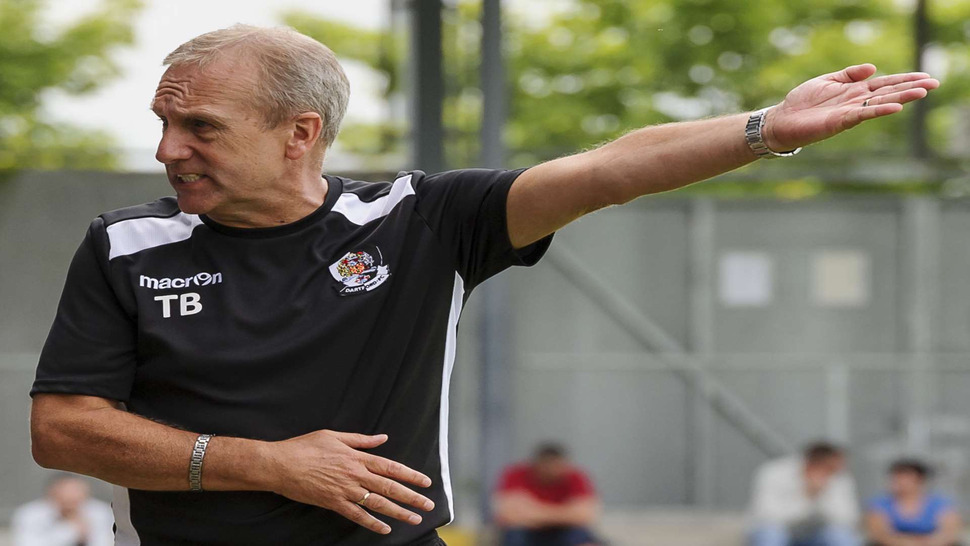 Dartford boss Tony Burman. Picture: Andy Payton