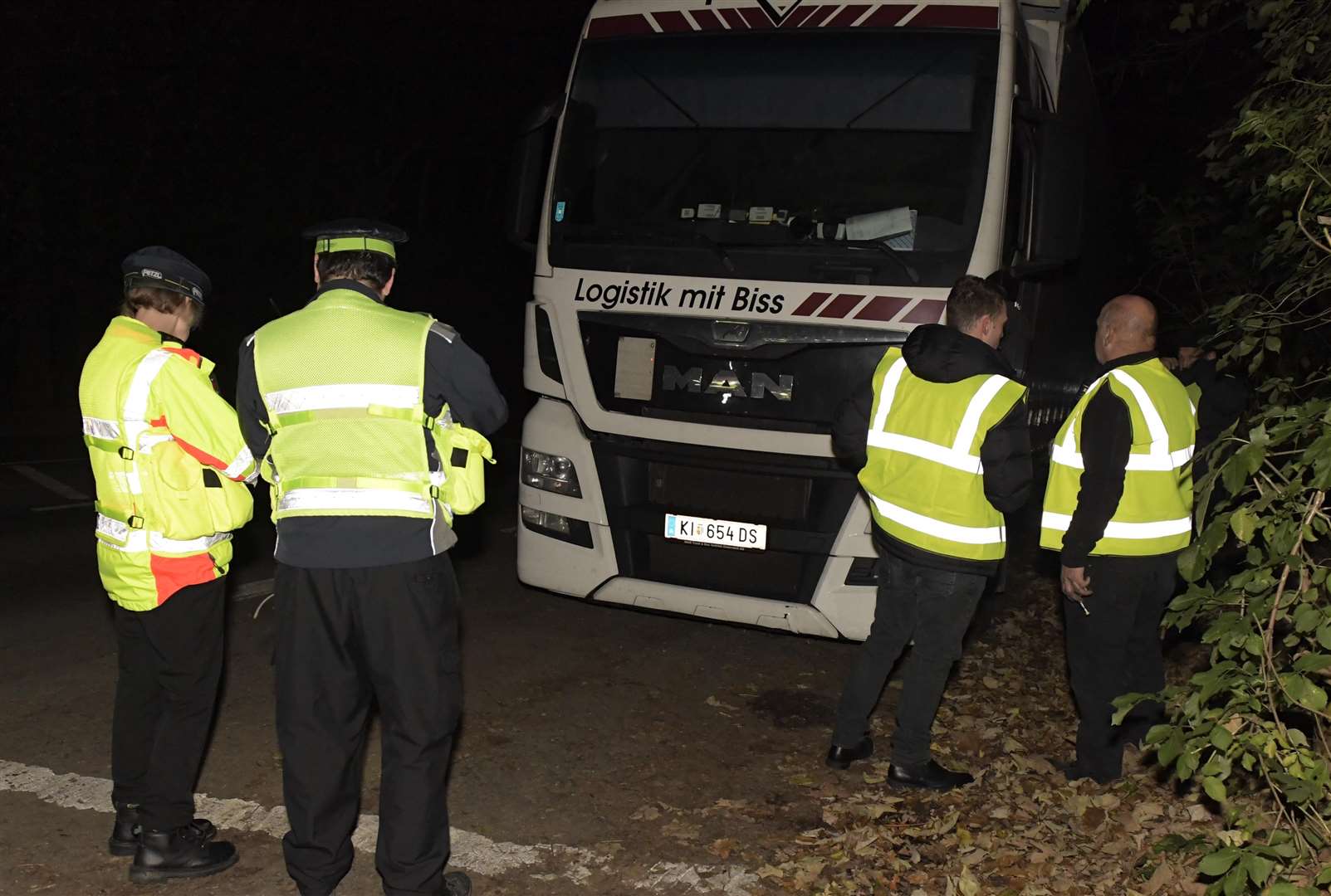 Ashford was the first place in England to clamp lorries parking inappropriately overnight