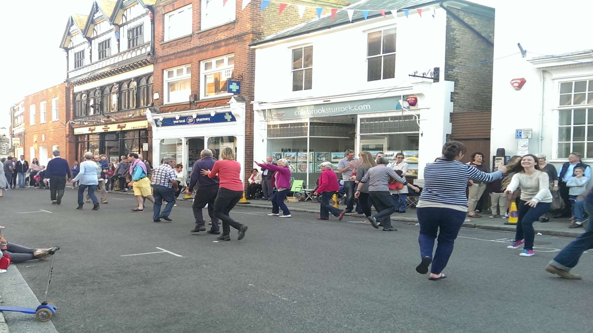 Barn Dance in Market Street, Sandwich