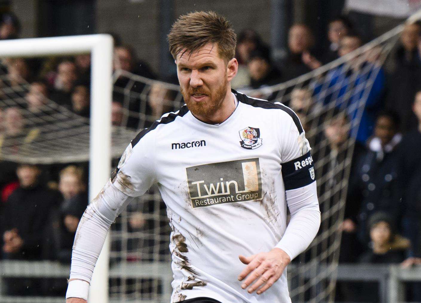 Midfielder Elliot Bradbrook could return for Dartford this weekend Picture: Andy Payton