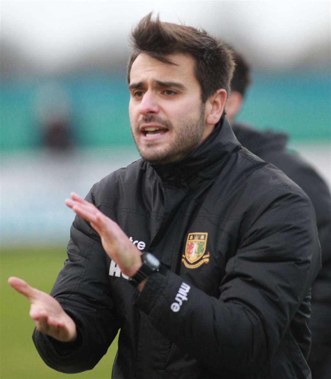 Sittingbourne manager Aslan Odev Picture: John Westhrop