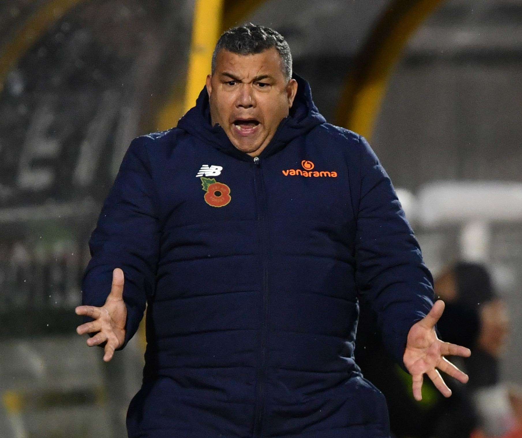 Maidstone United manager Hakan Hayrettin Picture: Keith Gillard