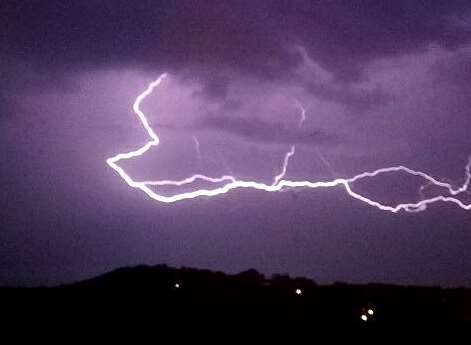 Eleanor Luckett took this picture from Folkestone Road, looking across Tower Hamlets.