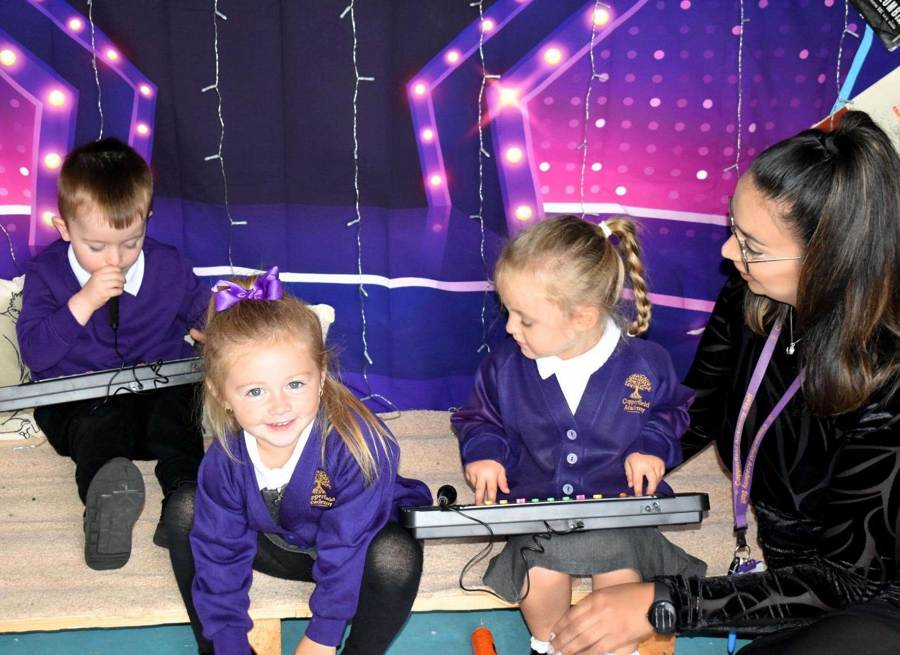 The music hut has been created in the nursery grounds at Copperfield Academy in Dover Road, Gravesend. Picture: Kam Virdee