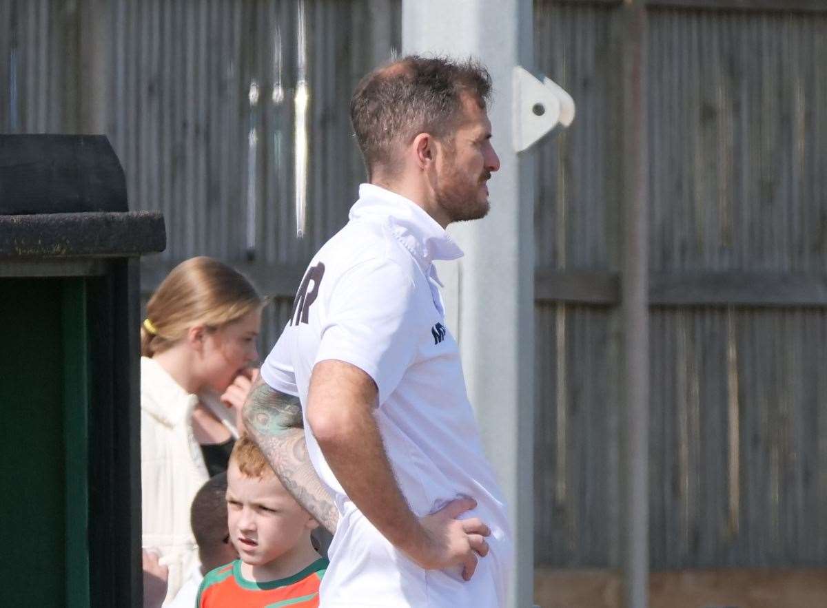 Lydd Town interim boss Ryan Smith. Picture: John Botten