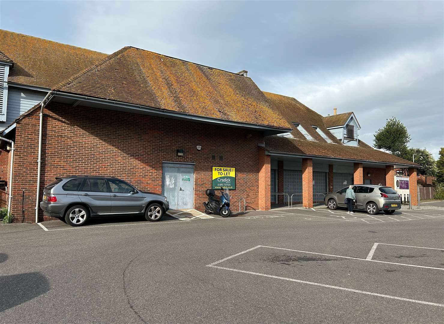 The Aldi store shut as another was opening along Dymchurch Road just outside Hythe