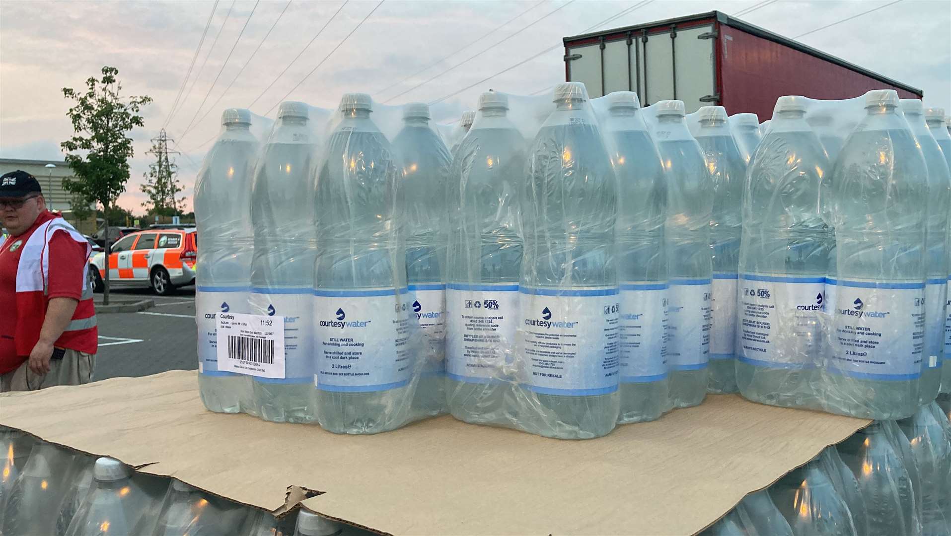 Bottled water stations have become an increasingly common sight