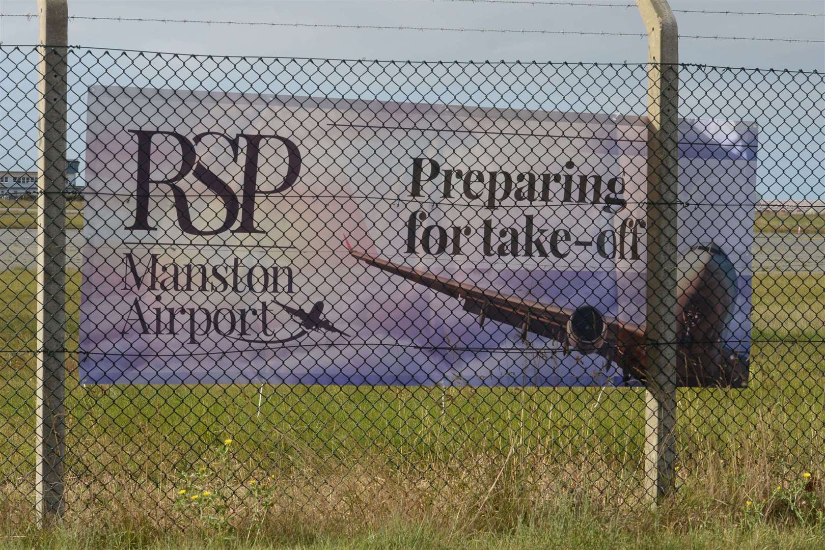 The former Manston Airport site. Picture: Chris Davey