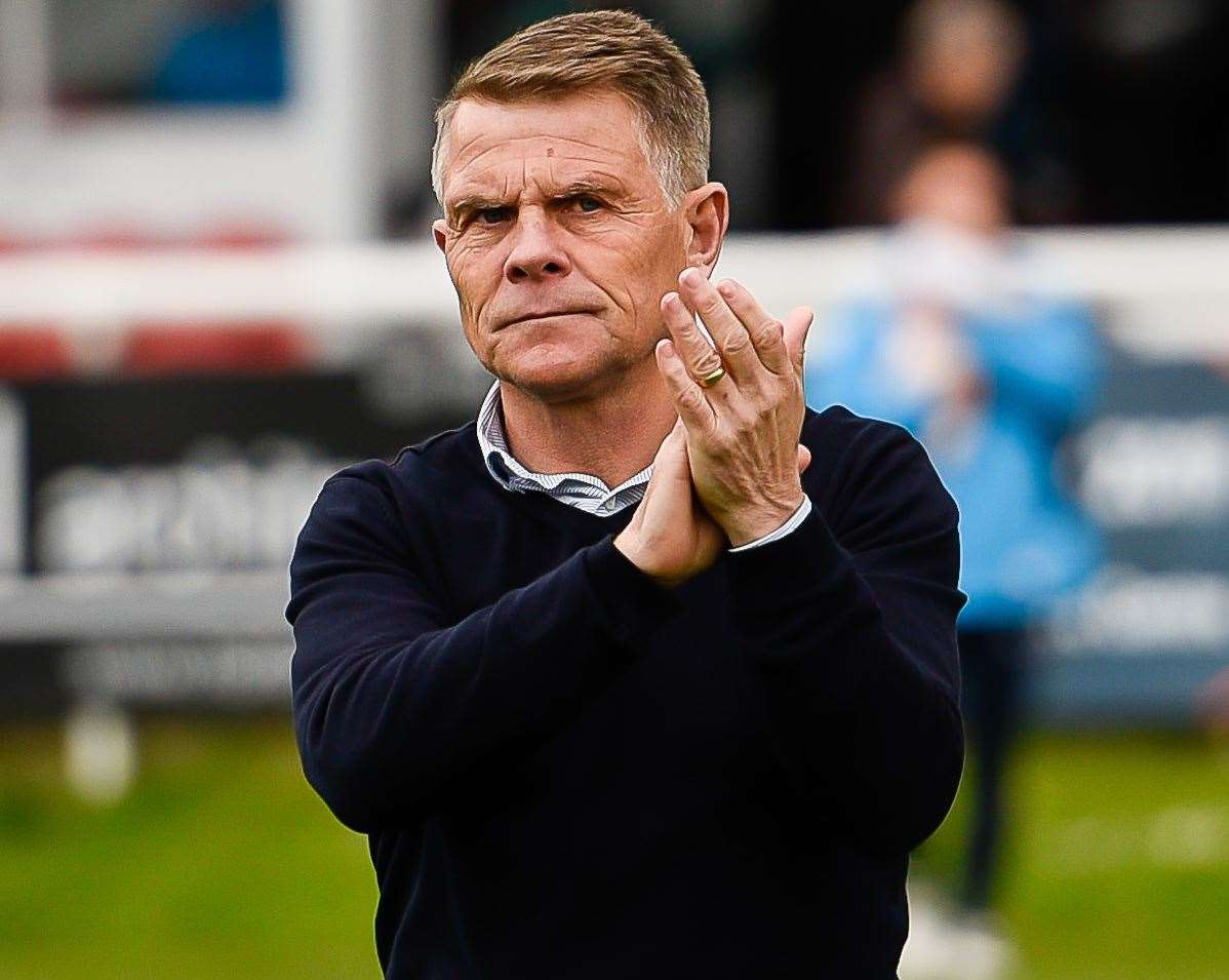 Dover manager Andy Hessenthaler. Picture: Alan Langley