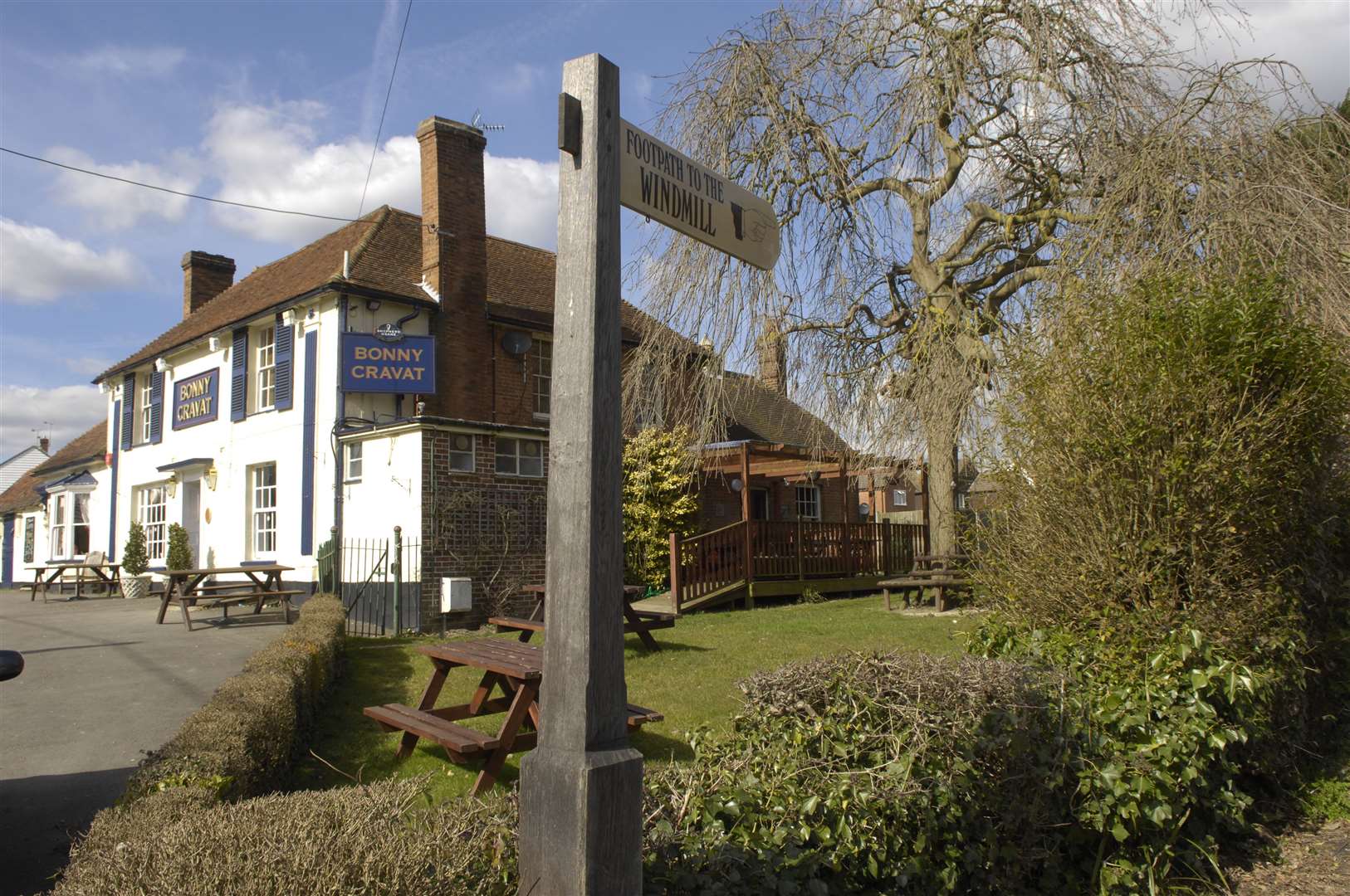 The Bonny Cravat in Woodchurch is unique in its name and dark in its history