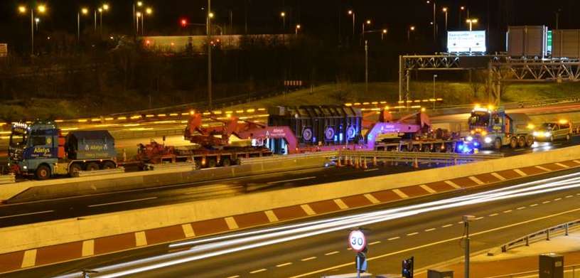 An example of one of the transformers which is set to be moved. Picture: Highways England