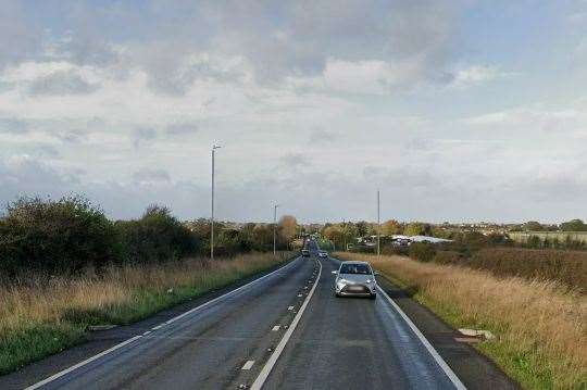 Access to the new estate at Bodkin Farm will be off the Old Thanet Way near Chestfield