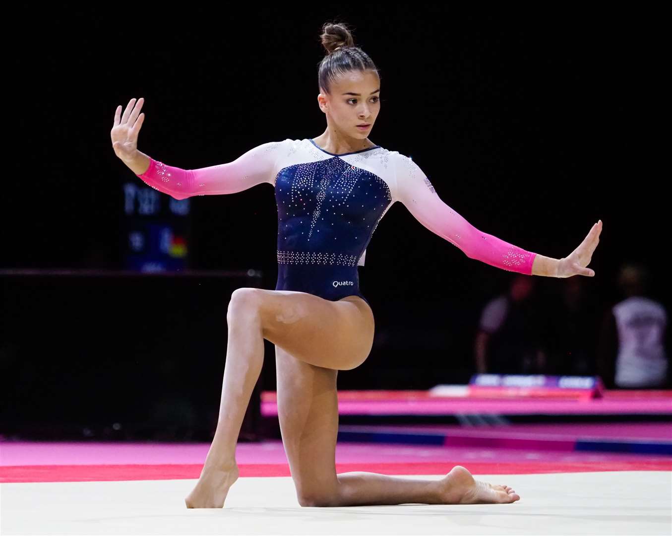 Georgia-Mae Fenton wants to show she's improved on floor and vault