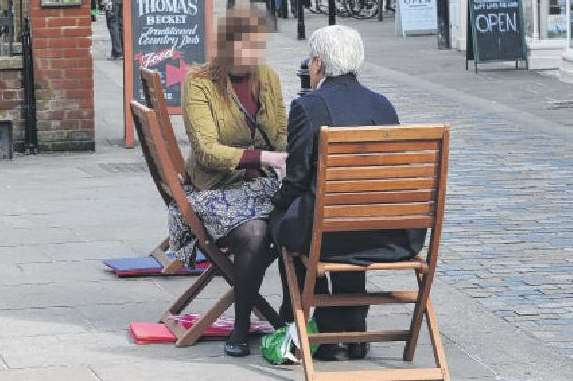 Canterbury Healing on the Streets at work in Canterbury