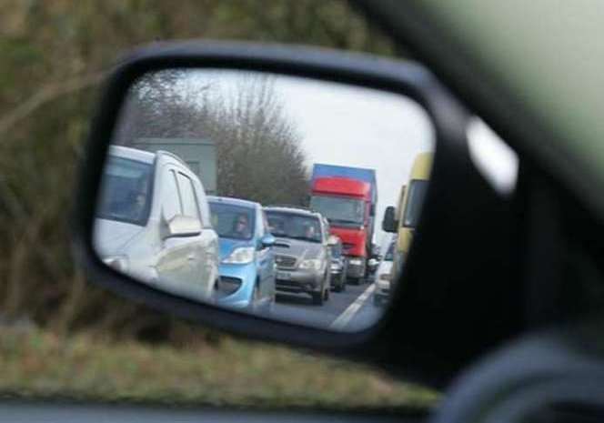 More than 19 million drivers are expected to get in their cars this weekend. Stock picture