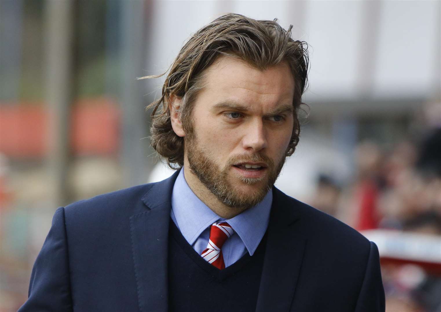 Ebbsfleet boss Daryl McMahon Picture: Andy Jones