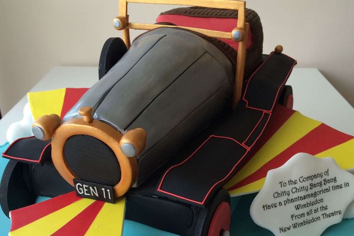 Chitty Chitty Bang Bang cake