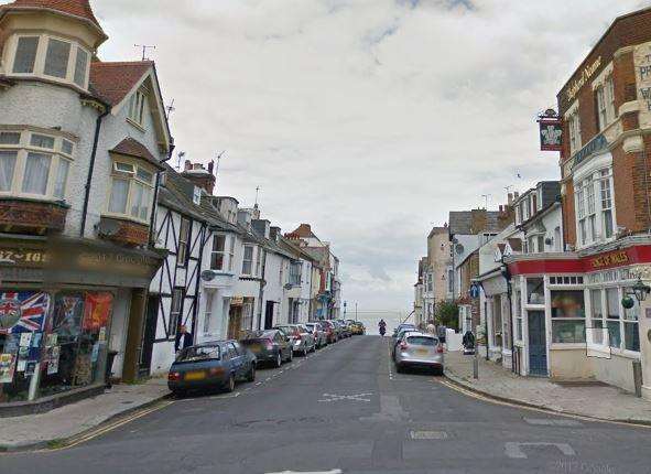 The attack happened on the junction of Mortimer Street and East Street. Pic: GoogleStreetView (1360283)