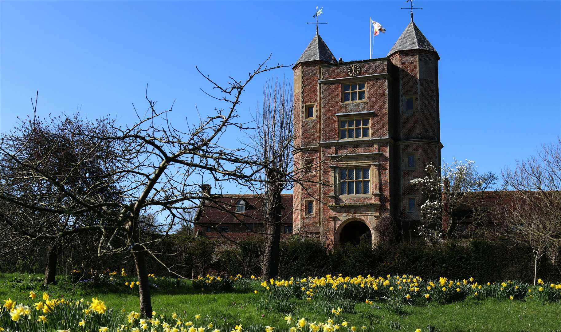 Sissinghurst Castle Garden has been named as one of the best spring gardens in the world. Picture: Jo Hatcher