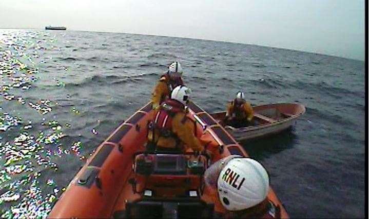 Walmer lifeboat was called