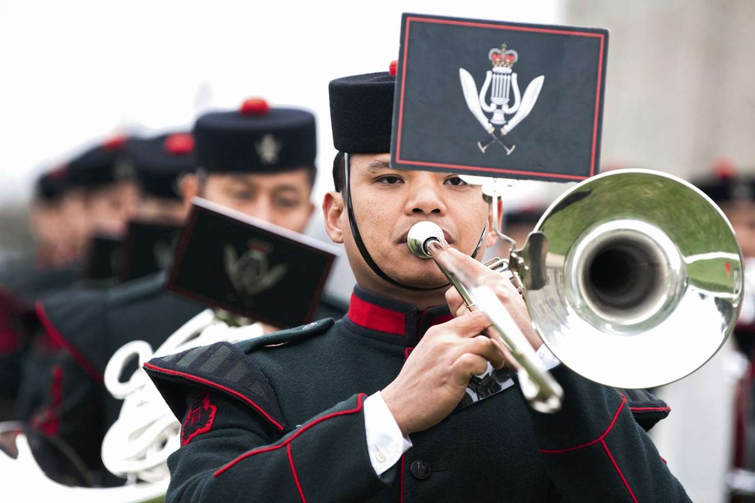 Tracey Crouch praised the Gurkhas for leading the First World War commemorations in Folkestone on August 4 in front of Prince Harry. Picture: John Perkins