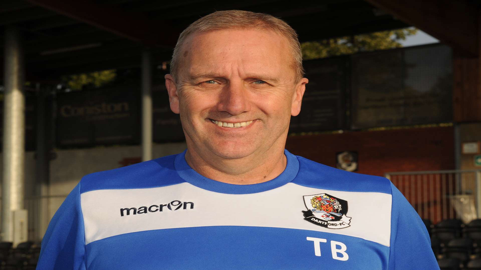 Dartford manager Tony Burman Picture: Steve Crispe