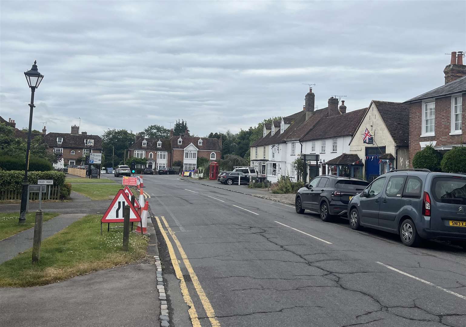 Appledore Parish Council discussed the upside-down sign at a meeting this week