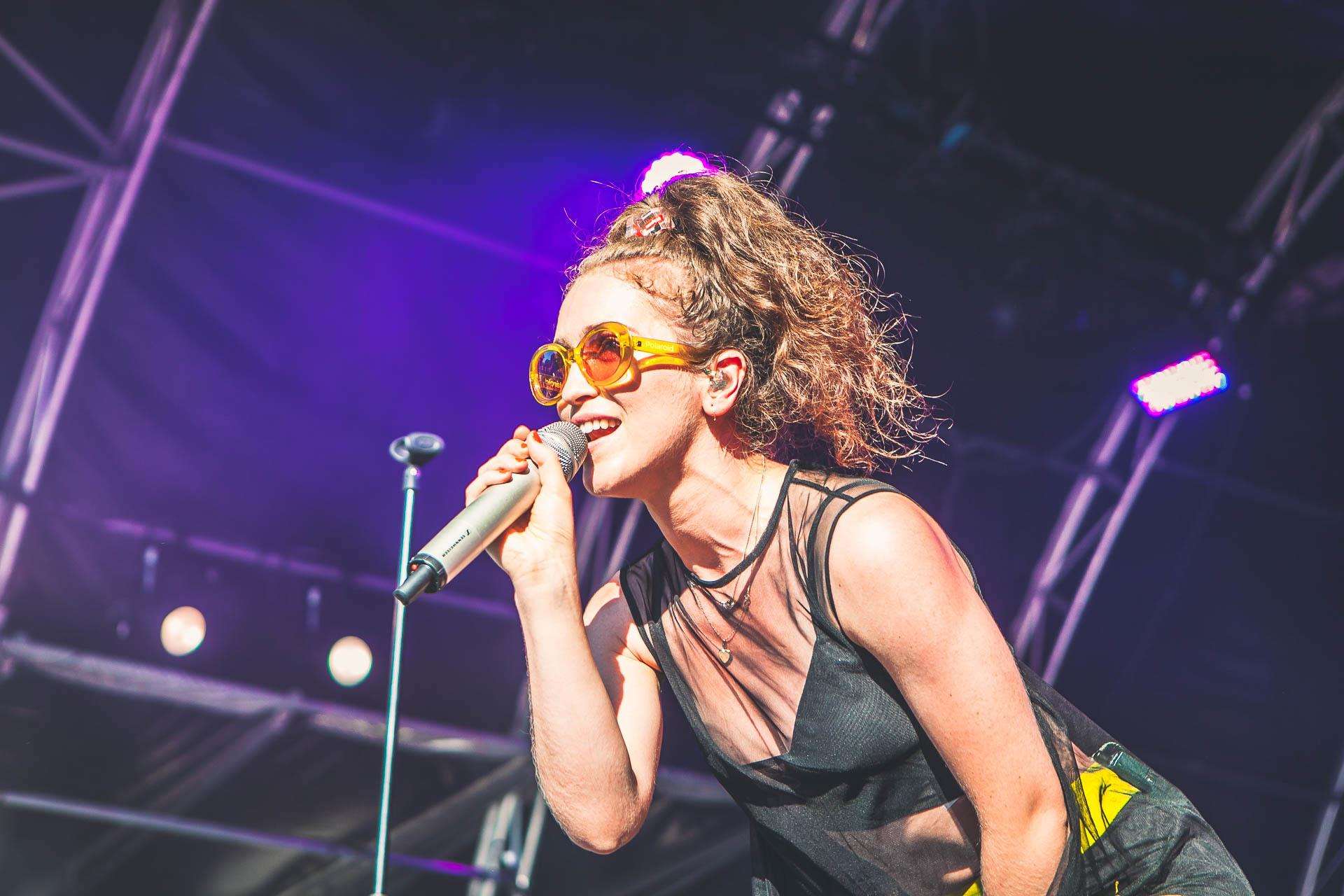 Rae Morris at Neverworld. Picture: Kate Darkins