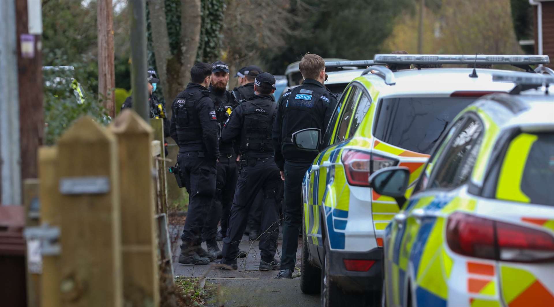 Police were called to White Horse Lane after a fight broke out UKNIP