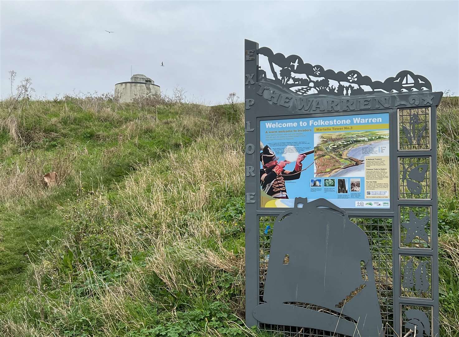 The East Cliff in Folkestone. Picture: Barry Goodwin