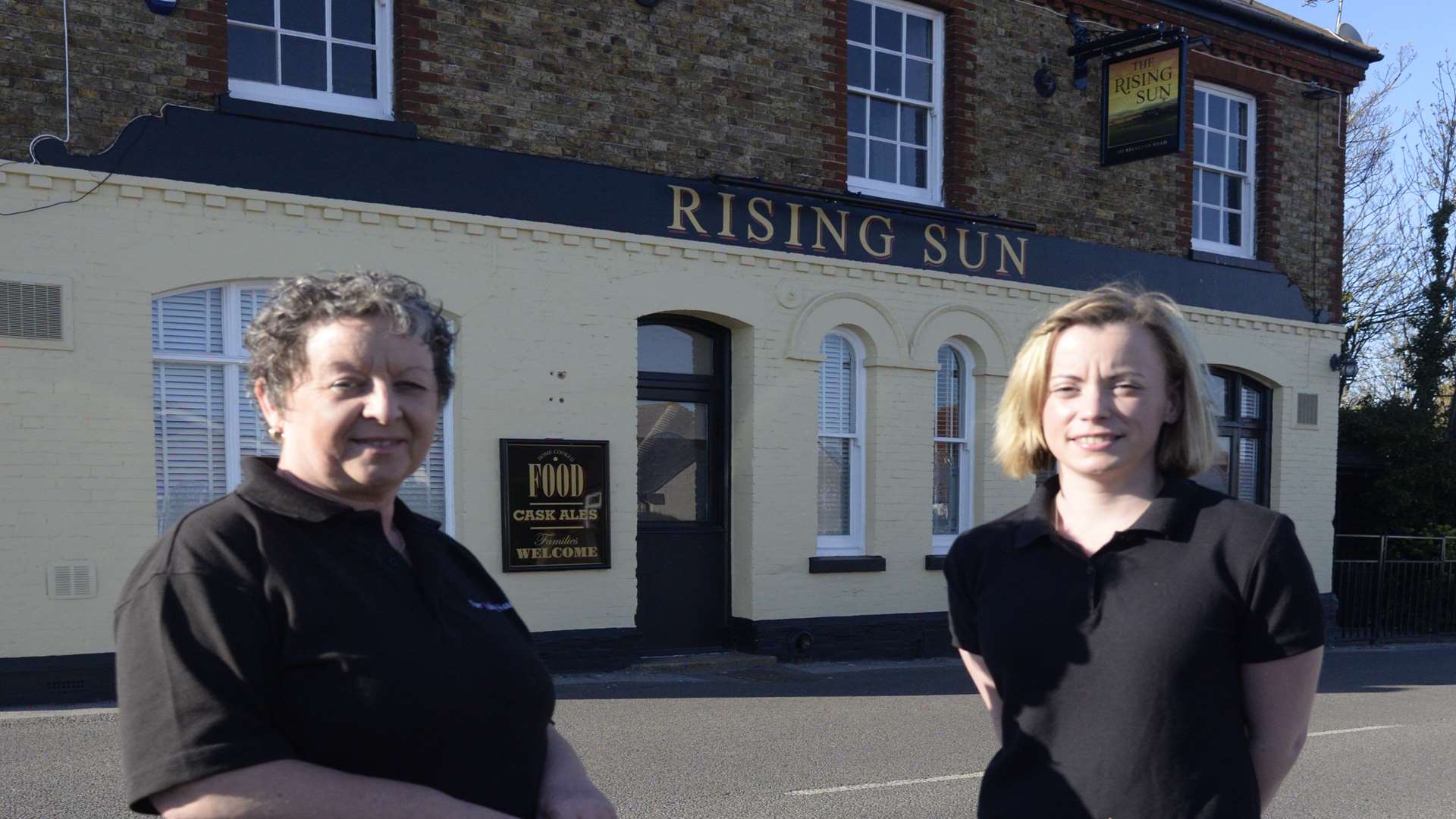 Beverley Whatley-Bates and daughter Holly have taken on the pub in Reculver Road