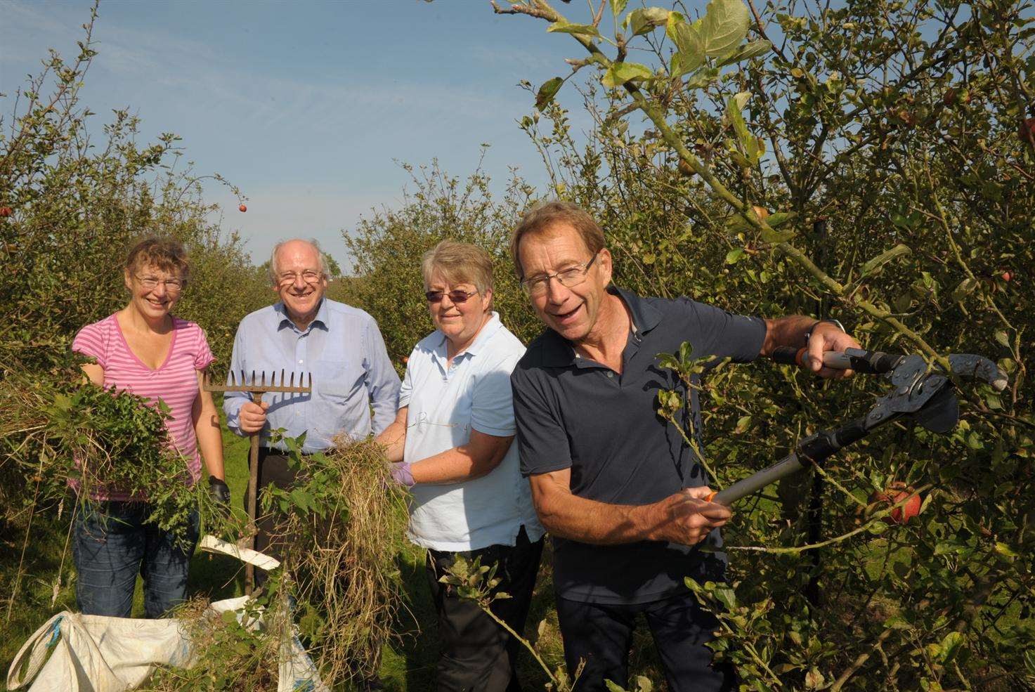 Karen Benham, Hamish Mackay Miller, Sue Moore and Vaughan Hewett