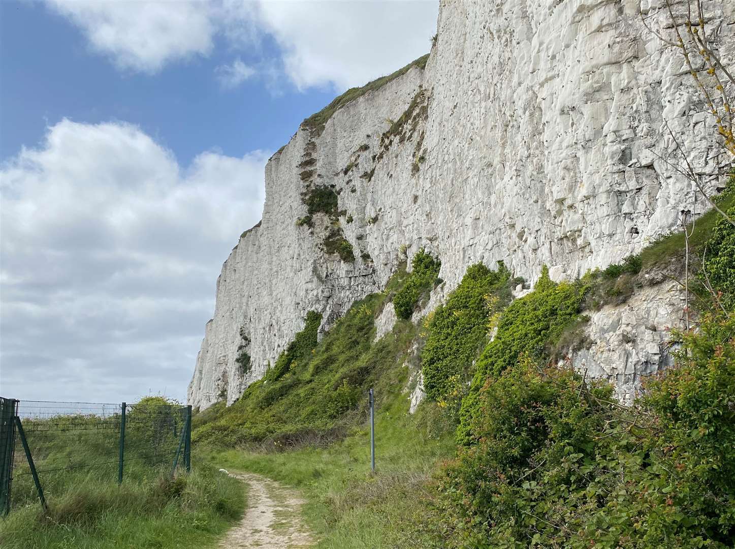 The cliffs at Kingsdown in Deal