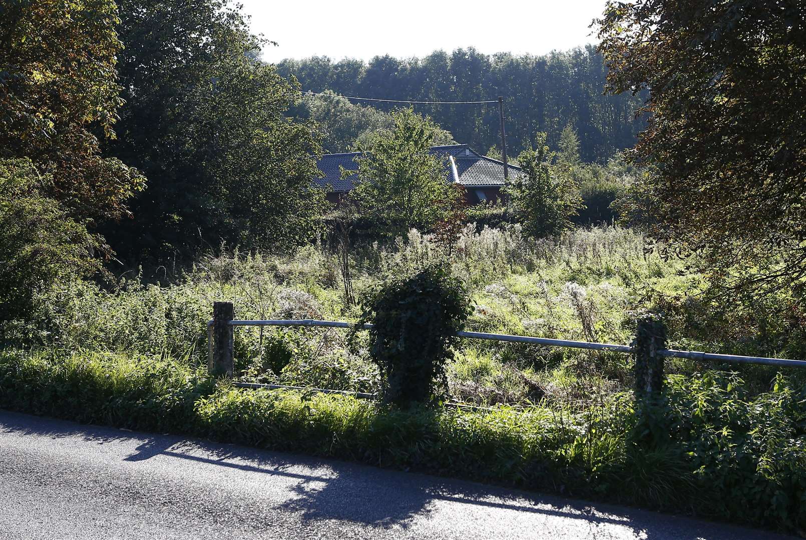 The land leased to Ashford and District Rifle Club by the council