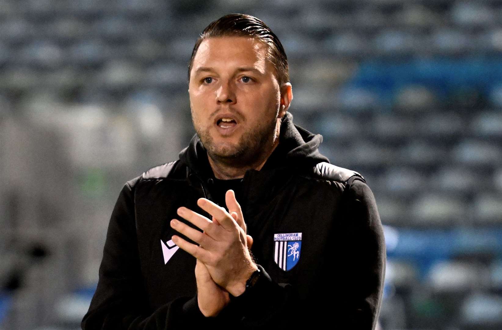 More frustration for Gillingham manager Mark Bonner Picture: Barry Goodwin