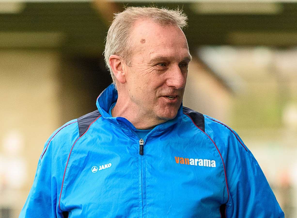 Dartford manager Tony Burman Picture: Tony Jones