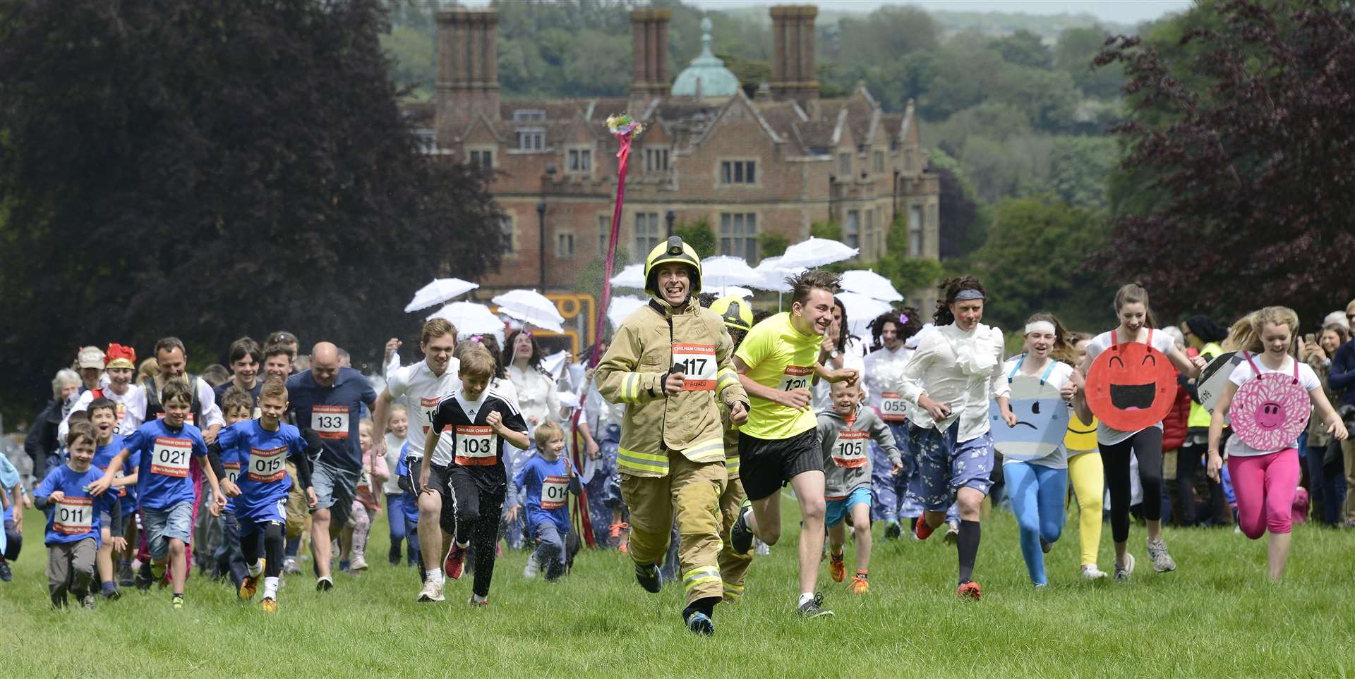 The Chilham Castle Chase Picture: Paul Amos