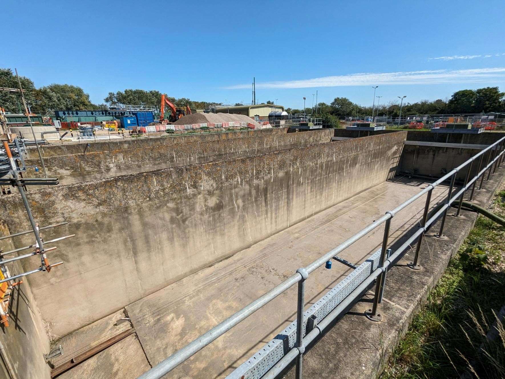 Southern Water is spending £25 million to improve Swalecliffe Wastewater Treatment Works in Whitstable