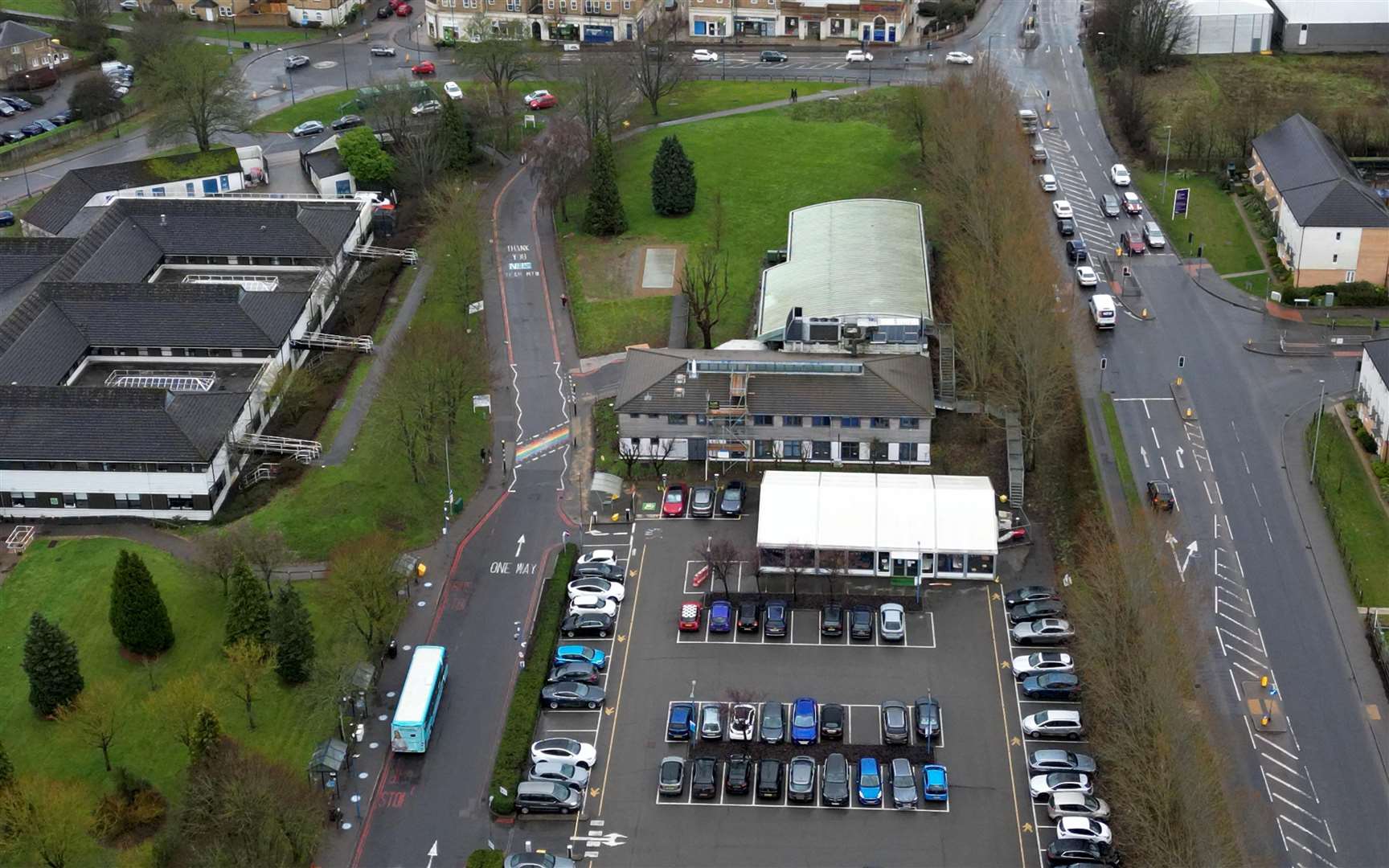 Maidstone Hospital issued a warning to those who have upcoming appointments. Picture: Barry Goodwin